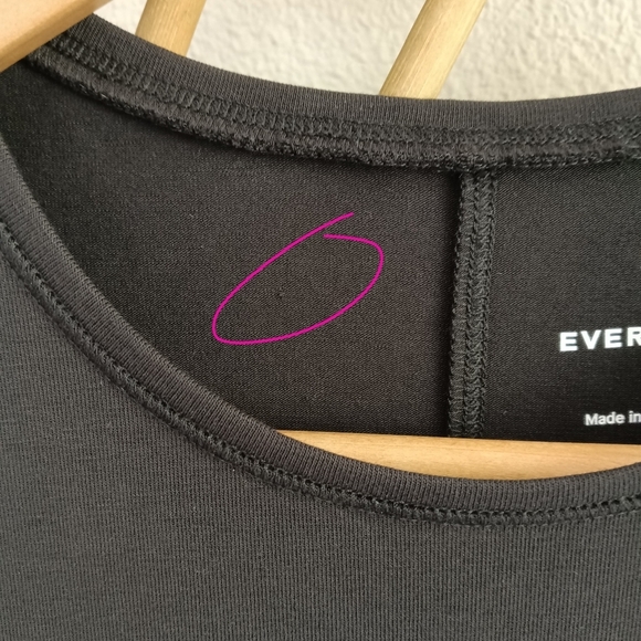 Everlane The Form T-Shirt Dress Black / Size XS - Picture 11 of 12